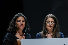 Discours Amanda Spiegel et Alexandra Charroin